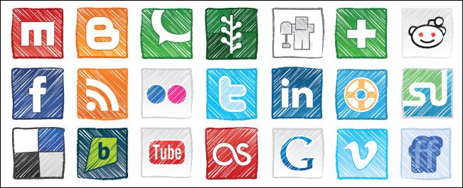 free-grungy-social-media-icons social media